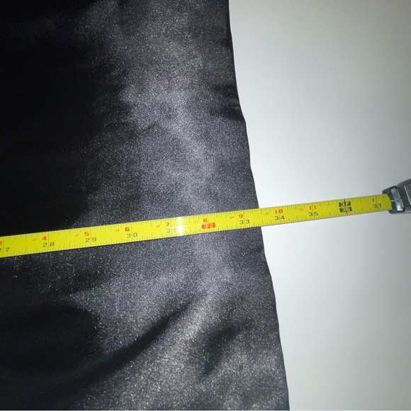 Hailey Logan by Adrianna Papell Black Satin Cut Out Mini Dress - Picture 12 of 16